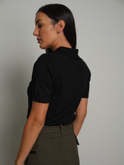 Polo zip Nero Veve VE418;Polo zip Nero Veve VE418 — foto 2;Polo zip Nero Veve VE418 — foto 3;Polo zip Nero Veve VE418 — foto 4;Polo zip Nero Veve VE418 — foto 5