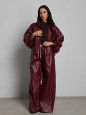 PANTALONE ECOPELLE CHIARA Bordeaux VEVE VE421;PANTALONE ECOPELLE CHIARA Bordeaux VEVE VE421 — foto 2;PANTALONE ECOPELLE CHIARA Bordeaux VEVE VE421 — foto 3;PANTALONE ECOPELLE CHIARA Bordeaux VEVE VE421 — foto 4;PANTALONE ECOPELLE CHIARA Bordeaux VEVE VE421 — foto 5