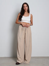 PANTALONE EMILY - Beige