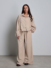 PANTALONE EMILY Beige VEVE VE423;PANTALONE EMILY Beige VEVE VE423 — foto 2;PANTALONE EMILY Beige VEVE VE423 — foto 3;PANTALONE EMILY Beige VEVE VE423 — foto 4