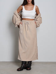 GONNA MIDI EMILY Beige VEVE VE424;GONNA MIDI EMILY Beige VEVE VE424 — foto 2;GONNA MIDI EMILY Beige VEVE VE424 — foto 3;GONNA MIDI EMILY Beige VEVE VE424 — foto 4;GONNA MIDI EMILY Beige VEVE VE424 — foto 5