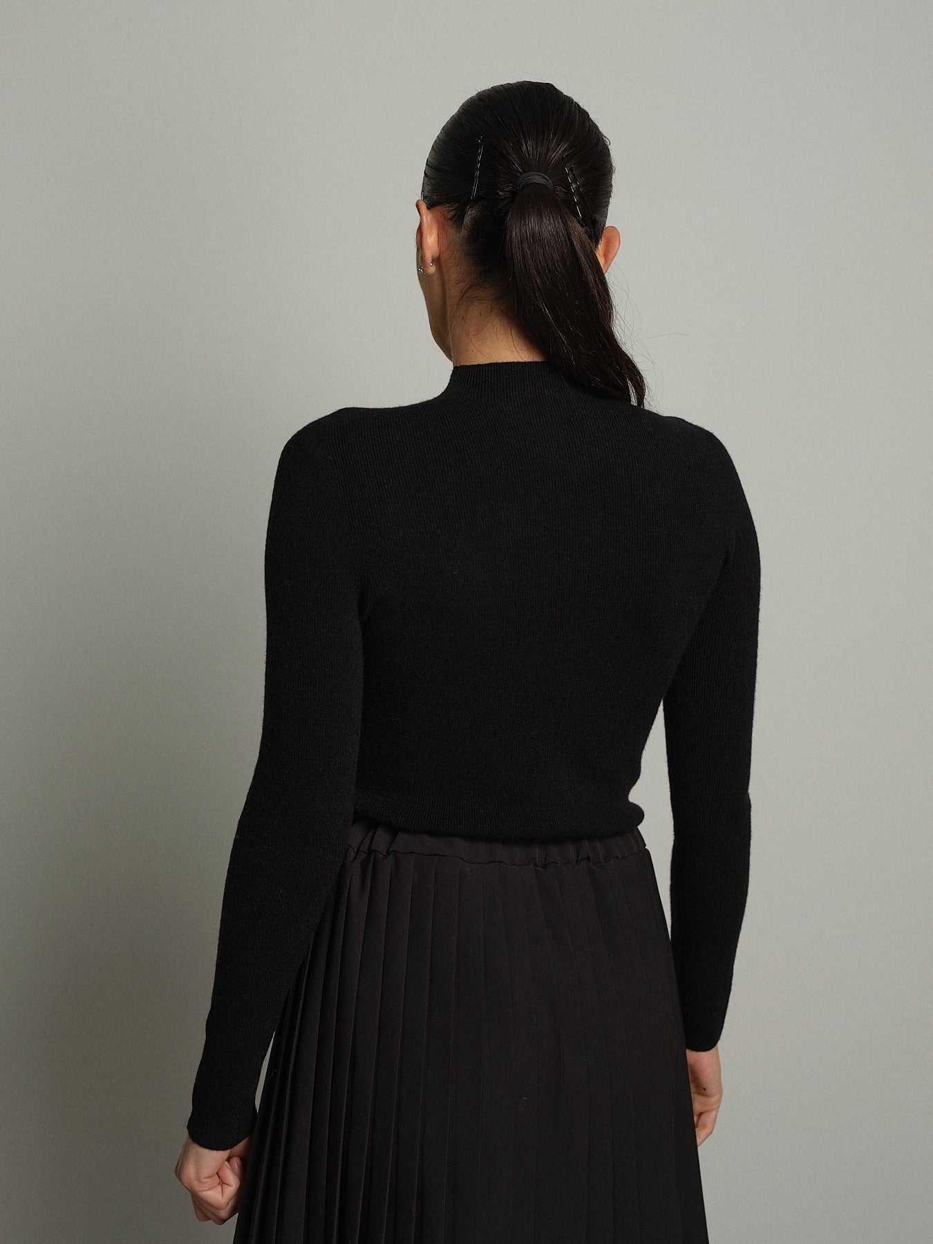 Pull collo cratere manica lunga Nero VEVE VE442;Pull collo cratere manica lunga Nero VEVE VE442 — foto 2;Pull collo cratere manica lunga Nero VEVE VE442 — foto 3;Pull collo cratere manica lunga Nero VEVE VE442 — foto 4