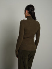 Dolcevita costina Verde-militare VEVE VE443;Dolcevita costina Verde-militare VEVE VE443 — foto 2;Dolcevita costina Verde-militare VEVE VE443 — foto 3;Dolcevita costina Verde-militare VEVE VE443 — foto 4