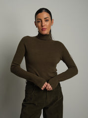 Dolcevita costina Verde-militare VEVE VE443;Dolcevita costina Verde-militare VEVE VE443 — foto 2;Dolcevita costina Verde-militare VEVE VE443 — foto 3;Dolcevita costina Verde-militare VEVE VE443 — foto 4