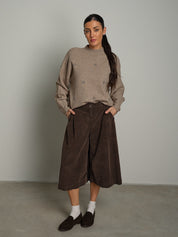 Pullover cabochon Beige Veve VE444;Pullover cabochon Beige Veve VE444 — foto 2;Pullover cabochon Beige Veve VE444 — foto 3;Pullover cabochon Beige Veve VE444 — foto 4;Pullover cabochon Beige Veve VE444 — foto 5