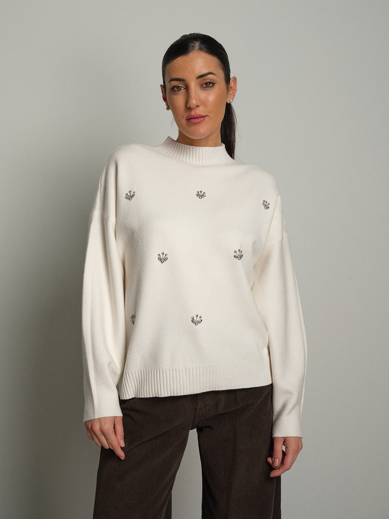 Pullover cabochon Panna Veve VE444;Pullover cabochon Panna Veve VE444 — foto 2;Pullover cabochon Panna Veve VE444 — foto 3;Pullover cabochon Panna Veve VE444 — foto 4;Pullover cabochon Panna Veve VE444 — foto 5