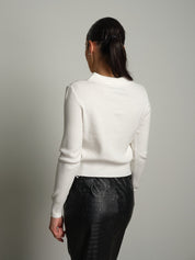 Cardigan polo bottoni Panna Veve VE446;Cardigan polo bottoni Panna Veve VE446 — foto 2;Cardigan polo bottoni Panna Veve VE446 — foto 3;Cardigan polo bottoni Panna Veve VE446 — foto 4