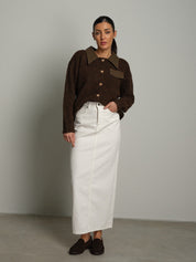 Cardigan orli ecopelle Moro VEVE VE447;Cardigan orli ecopelle Moro VEVE VE447 — foto 2;Cardigan orli ecopelle Moro VEVE VE447 — foto 3;Cardigan orli ecopelle Moro VEVE VE447 — foto 4