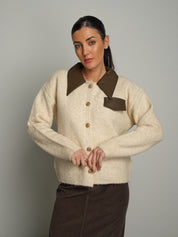 Cardigan orli ecopelle Panna VEVE VE447;Cardigan orli ecopelle Panna VEVE VE447 — foto 2;Cardigan orli ecopelle Panna VEVE VE447 — foto 3;Cardigan orli ecopelle Panna VEVE VE447 — foto 4;Cardigan orli ecopelle Panna VEVE VE447 — foto 5