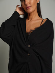 Cardigan lungo scollo V Nero Vicolo 2AC2028;Cardigan lungo scollo V Nero Vicolo 2AC2028 — foto 2;Cardigan lungo scollo V Nero Vicolo 2AC2028 — foto 3;Cardigan lungo scollo V Nero Vicolo 2AC2028 — foto 4;Cardigan lungo scollo V Nero Vicolo 2AC2028 — foto 5;Cardigan lungo scollo V Nero Vicolo 2AC2028 — foto 6