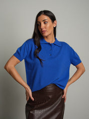 Polo in maglia manica corta Blu Vicolo 2AC2144;Polo in maglia manica corta Blu Vicolo 2AC2144 — foto 2;Polo in maglia manica corta Blu Vicolo 2AC2144 — foto 3;Polo in maglia manica corta Blu Vicolo 2AC2144 — foto 4;Polo in maglia manica corta Blu Vicolo 2AC2144 — foto 5