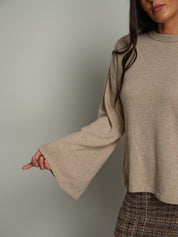 Pullover manica ampia Beige Vicolo 2AC2177;Pullover manica ampia Beige Vicolo 2AC2177 — foto 2;Pullover manica ampia Beige Vicolo 2AC2177 — foto 3;Pullover manica ampia Beige Vicolo 2AC2177 — foto 4;Pullover manica ampia Beige Vicolo 2AC2177 — foto 5