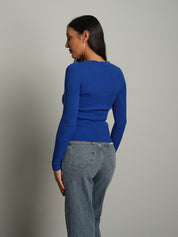 Pullover costina girocollo Blu Vicolo 2AC2178;Pullover costina girocollo Blu Vicolo 2AC2178 — foto 2;Pullover costina girocollo Blu Vicolo 2AC2178 — foto 3;Pullover costina girocollo Blu Vicolo 2AC2178 — foto 4