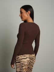 Pullover costina girocollo Moro Vicolo 2AC2178;Pullover costina girocollo Moro Vicolo 2AC2178 — foto 2;Pullover costina girocollo Moro Vicolo 2AC2178 — foto 3;Pullover costina girocollo Moro Vicolo 2AC2178 — foto 4
