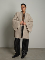 Cardigan maxi Beige Vicolo 5AC5105;Cardigan maxi Beige Vicolo 5AC5105 — foto 2;Cardigan maxi Beige Vicolo 5AC5105 — foto 3;Cardigan maxi Beige Vicolo 5AC5105 — foto 4;Cardigan maxi Beige Vicolo 5AC5105 — foto 5