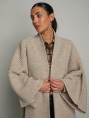 Cardigan maxi Beige Vicolo 5AC5105;Cardigan maxi Beige Vicolo 5AC5105 — foto 2;Cardigan maxi Beige Vicolo 5AC5105 — foto 3;Cardigan maxi Beige Vicolo 5AC5105 — foto 4;Cardigan maxi Beige Vicolo 5AC5105 — foto 5