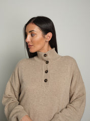 Maglione collo alto bottoni Beige Vicolo 7AC7005;Maglione collo alto bottoni Beige Vicolo 7AC7005 — foto 2;Maglione collo alto bottoni Beige Vicolo 7AC7005 — foto 3;Maglione collo alto bottoni Beige Vicolo 7AC7005 — foto 4;Maglione collo alto bottoni Beige Vicolo 7AC7005 — foto 5;Maglione collo alto bottoni Beige Vicolo 7AC7005 — foto 6;Maglione collo alto bottoni Beige Vicolo 7AC7005 — foto 7