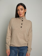 Maglione collo alto bottoni Beige Vicolo 7AC7005;Maglione collo alto bottoni Beige Vicolo 7AC7005 — foto 2;Maglione collo alto bottoni Beige Vicolo 7AC7005 — foto 3;Maglione collo alto bottoni Beige Vicolo 7AC7005 — foto 4;Maglione collo alto bottoni Beige Vicolo 7AC7005 — foto 5;Maglione collo alto bottoni Beige Vicolo 7AC7005 — foto 6;Maglione collo alto bottoni Beige Vicolo 7AC7005 — foto 7