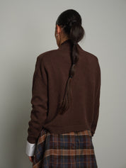 Pullover collo cratere cuciture Moro Vicolo 7AC7053;Pullover collo cratere cuciture Moro Vicolo 7AC7053 — foto 2;Pullover collo cratere cuciture Moro Vicolo 7AC7053 — foto 3;Pullover collo cratere cuciture Moro Vicolo 7AC7053 — foto 4