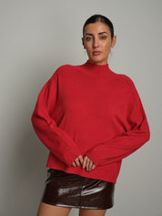Pullover collo cratere cuciture Rosso Vicolo 7AC7053;Pullover collo cratere cuciture Rosso Vicolo 7AC7053 — foto 2;Pullover collo cratere cuciture Rosso Vicolo 7AC7053 — foto 3;Pullover collo cratere cuciture Rosso Vicolo 7AC7053 — foto 4;Pullover collo cratere cuciture Rosso Vicolo 7AC7053 — foto 5