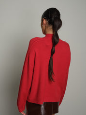 Pullover collo cratere cuciture Rosso Vicolo 7AC7053;Pullover collo cratere cuciture Rosso Vicolo 7AC7053 — foto 2;Pullover collo cratere cuciture Rosso Vicolo 7AC7053 — foto 3;Pullover collo cratere cuciture Rosso Vicolo 7AC7053 — foto 4;Pullover collo cratere cuciture Rosso Vicolo 7AC7053 — foto 5