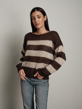 Pull riga mohair - moro