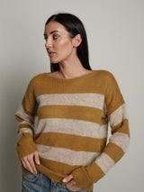 Pull riga mohair - Ocra
