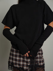 Pullover manicotto Nero Vicolo 7AC7190;Pullover manicotto Nero Vicolo 7AC7190 — foto 2;Pullover manicotto Nero Vicolo 7AC7190 — foto 3;Pullover manicotto Nero Vicolo 7AC7190 — foto 4;Pullover manicotto Nero Vicolo 7AC7190 — foto 5