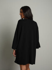 Abito in maglia pipistrello Nero Vicolo 7HC7195;Abito in maglia pipistrello Nero Vicolo 7HC7195 — foto 2;Abito in maglia pipistrello Nero Vicolo 7HC7195 — foto 3;Abito in maglia pipistrello Nero Vicolo 7HC7195 — foto 4;Abito in maglia pipistrello Nero Vicolo 7HC7195 — foto 5