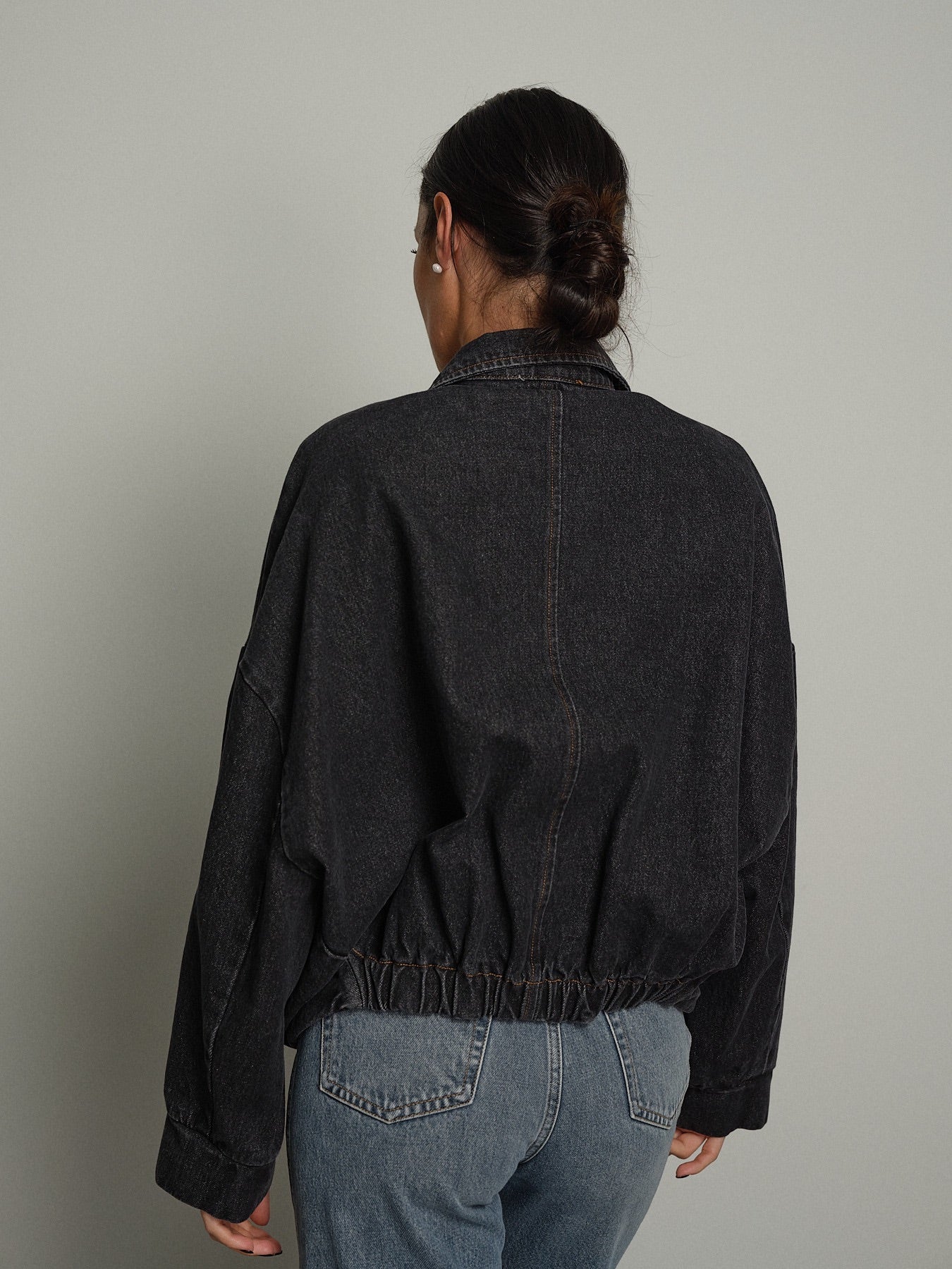 Giacca zoe denim scuro Denim Vicolo DAC5228;Giacca zoe denim scuro Denim Vicolo DAC5228 — foto 2;Giacca zoe denim scuro Denim Vicolo DAC5228 — foto 3