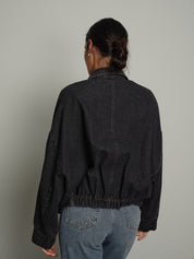 Giacca zoe denim scuro Denim Vicolo DAC5228;Giacca zoe denim scuro Denim Vicolo DAC5228 — foto 2;Giacca zoe denim scuro Denim Vicolo DAC5228 — foto 3
