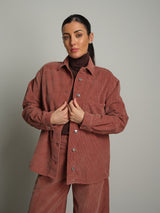 Camicia Clotilde rocciatore - Rosa antico