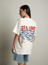 T-shirt sealines - Bianco ottico