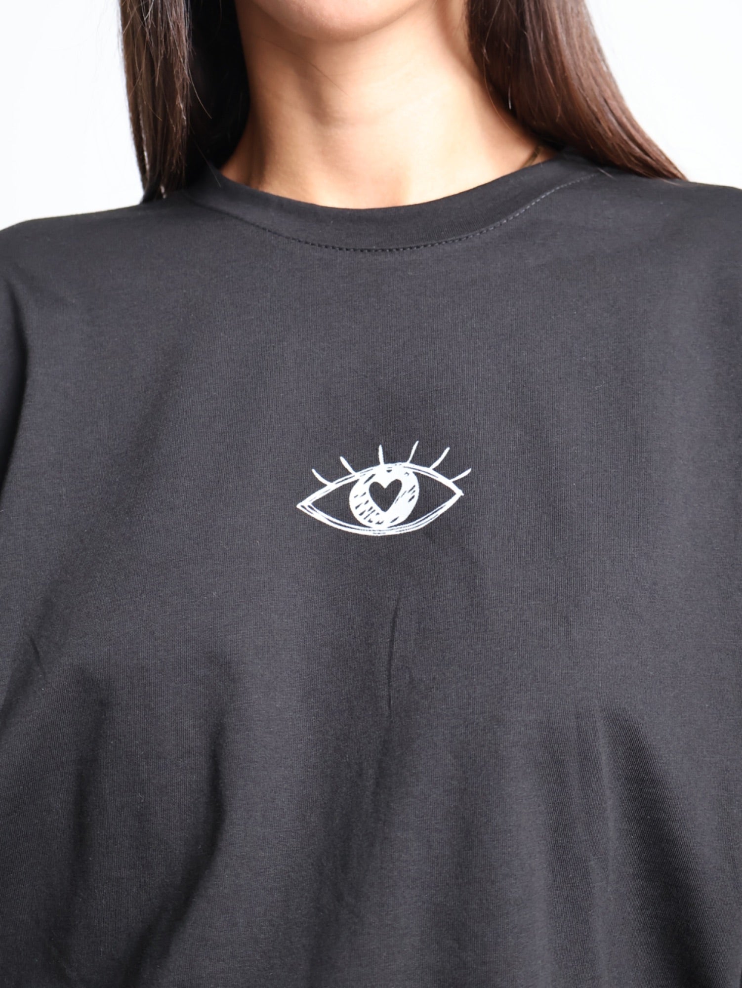 T-shirt occhio Nero Vicolo RAC0194;T-shirt occhio Nero Vicolo RAC0194 — foto 2;T-shirt occhio Nero Vicolo RAC0194 — foto 3;T-shirt occhio Nero Vicolo RAC0194 — foto 4;T-shirt occhio Nero Vicolo RAC0194 — foto 5