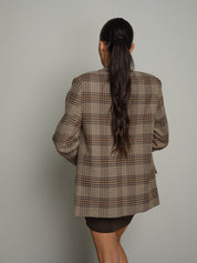Giacca tartan spilla Beige Vicolo RAC0439;Giacca tartan spilla Beige Vicolo RAC0439 — foto 2;Giacca tartan spilla Beige Vicolo RAC0439 — foto 3;Giacca tartan spilla Beige Vicolo RAC0439 — foto 4;Giacca tartan spilla Beige Vicolo RAC0439 — foto 5