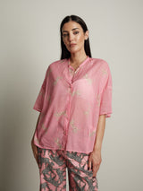 Camicia jaguaro manica corta - Rosa