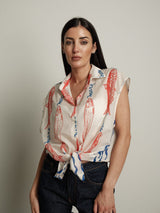 Camicia sardine - Panna
