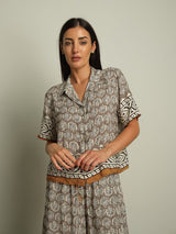Blusa California - Grigio