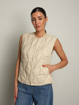 Gilet piumino - Burro
