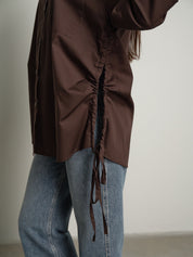 Camicia lacci laterali Moka Vicolo TAC0191;Camicia lacci laterali Moka Vicolo TAC0191 — foto 2;Camicia lacci laterali Moka Vicolo TAC0191 — foto 3;Camicia lacci laterali Moka Vicolo TAC0191 — foto 4;Camicia lacci laterali Moka Vicolo TAC0191 — foto 5;Camicia lacci laterali Moka Vicolo TAC0191 — foto 6;Camicia lacci laterali Moka Vicolo TAC0191 — foto 7