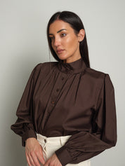 Camicia collo alto bottoni Moka Vicolo TAC0553;Camicia collo alto bottoni Moka Vicolo TAC0553 — foto 2;Camicia collo alto bottoni Moka Vicolo TAC0553 — foto 3;Camicia collo alto bottoni Moka Vicolo TAC0553 — foto 4;Camicia collo alto bottoni Moka Vicolo TAC0553 — foto 5;Camicia collo alto bottoni Moka Vicolo TAC0553 — foto 6