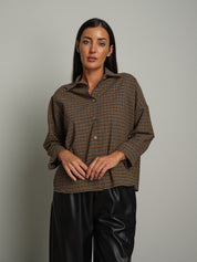 Camicia check fino Cammello Vicolo TAC1204;Camicia check fino Cammello Vicolo TAC1204 — foto 2;Camicia check fino Cammello Vicolo TAC1204 — foto 3;Camicia check fino Cammello Vicolo TAC1204 — foto 4;Camicia check fino Cammello Vicolo TAC1204 — foto 5;Camicia check fino Cammello Vicolo TAC1204 — foto 6