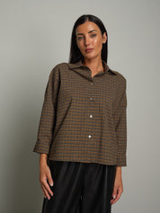Camicia check fino Cammello Vicolo TAC1204;Camicia check fino Cammello Vicolo TAC1204 — foto 2;Camicia check fino Cammello Vicolo TAC1204 — foto 3;Camicia check fino Cammello Vicolo TAC1204 — foto 4;Camicia check fino Cammello Vicolo TAC1204 — foto 5;Camicia check fino Cammello Vicolo TAC1204 — foto 6