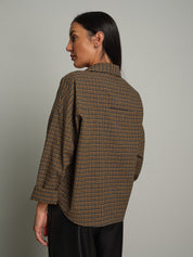 Camicia check fino Cammello Vicolo TAC1204;Camicia check fino Cammello Vicolo TAC1204 — foto 2;Camicia check fino Cammello Vicolo TAC1204 — foto 3;Camicia check fino Cammello Vicolo TAC1204 — foto 4;Camicia check fino Cammello Vicolo TAC1204 — foto 5;Camicia check fino Cammello Vicolo TAC1204 — foto 6