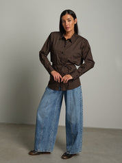 Camicia cut out Moro Vicolo TAC1291;Camicia cut out Moro Vicolo TAC1291 — foto 2;Camicia cut out Moro Vicolo TAC1291 — foto 3;Camicia cut out Moro Vicolo TAC1291 — foto 4;Camicia cut out Moro Vicolo TAC1291 — foto 5