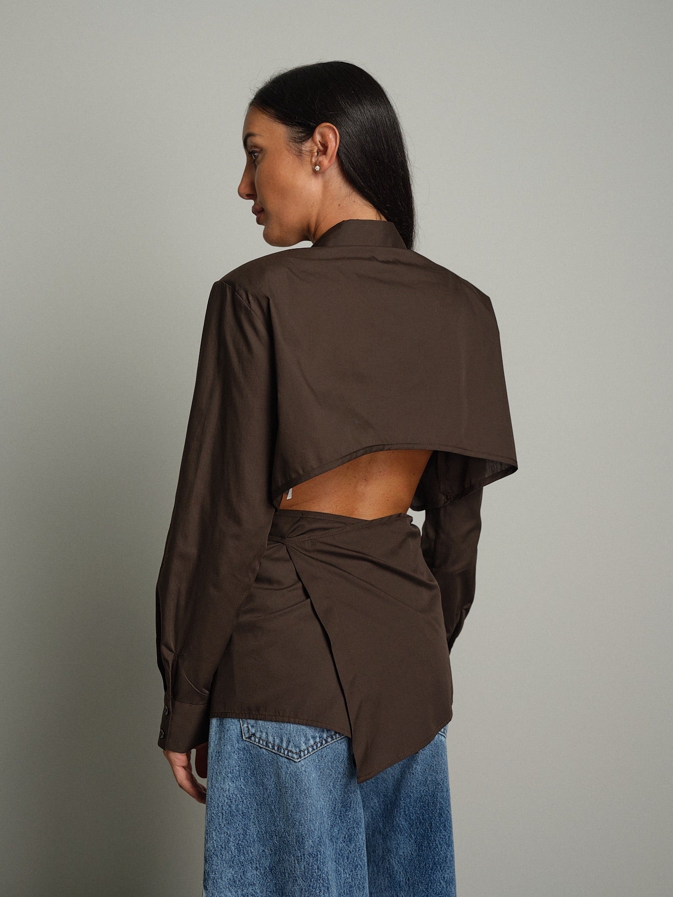 Camicia cut out Moro Vicolo TAC1291;Camicia cut out Moro Vicolo TAC1291 — foto 2;Camicia cut out Moro Vicolo TAC1291 — foto 3;Camicia cut out Moro Vicolo TAC1291 — foto 4;Camicia cut out Moro Vicolo TAC1291 — foto 5