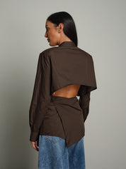 Camicia cut out Moro Vicolo TAC1291;Camicia cut out Moro Vicolo TAC1291 — foto 2;Camicia cut out Moro Vicolo TAC1291 — foto 3;Camicia cut out Moro Vicolo TAC1291 — foto 4;Camicia cut out Moro Vicolo TAC1291 — foto 5