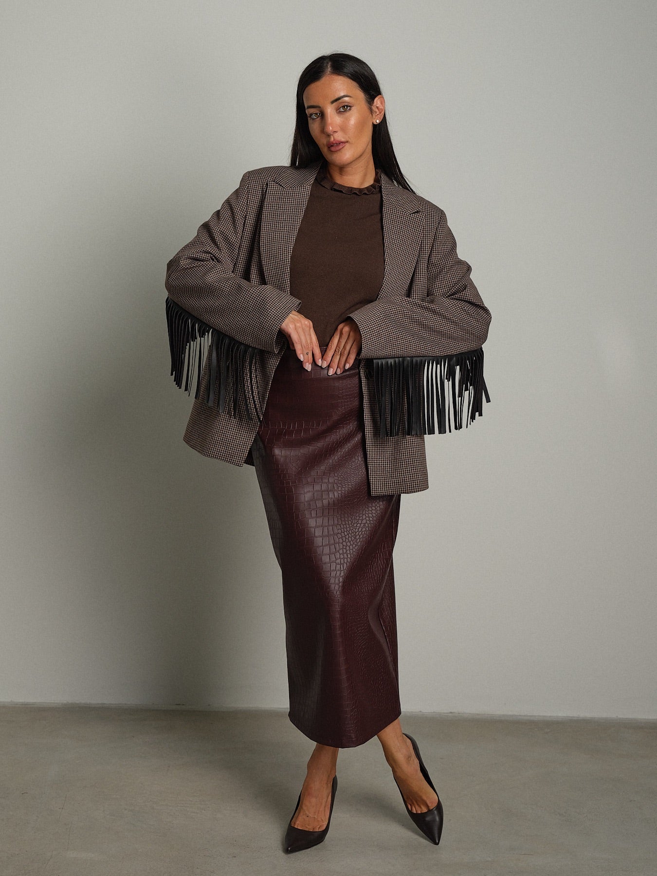 Giacca frange posteriori Moro Vicolo TAC1320;Giacca frange posteriori Moro Vicolo TAC1320 — foto 2;Giacca frange posteriori Moro Vicolo TAC1320 — foto 3;Giacca frange posteriori Moro Vicolo TAC1320 — foto 4;Giacca frange posteriori Moro Vicolo TAC1320 — foto 5;Giacca frange posteriori Moro Vicolo TAC1320 — foto 6;Giacca frange posteriori Moro Vicolo TAC1320 — foto 7