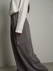 Pantalone cargo orli elastico Grigio-perla Vicolo TAC1352;Pantalone cargo orli elastico Grigio-perla Vicolo TAC1352 — foto 2;Pantalone cargo orli elastico Grigio-perla Vicolo TAC1352 — foto 3;Pantalone cargo orli elastico Grigio-perla Vicolo TAC1352 — foto 4