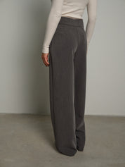 Pantalone palazzo gioia Grigio Vicolo TAC1383;Pantalone palazzo gioia Grigio Vicolo TAC1383 — foto 2;Pantalone palazzo gioia Grigio Vicolo TAC1383 — foto 3
